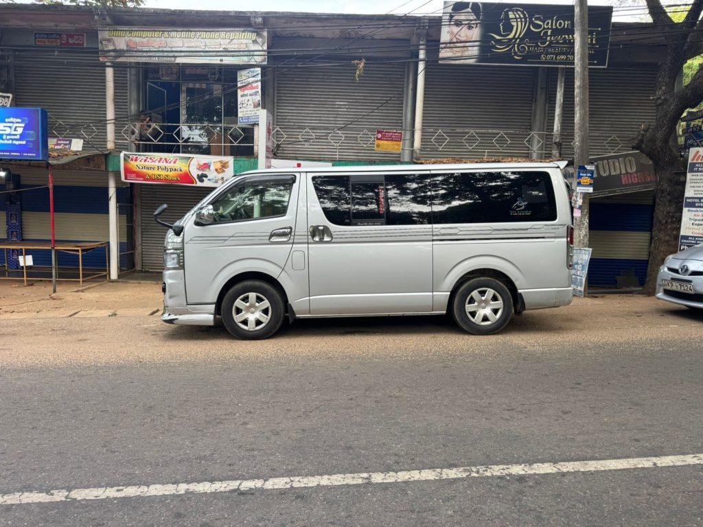 Left side — Toyota HiAce