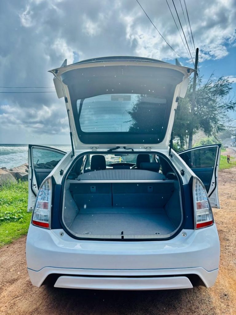 Rear — Toyota Prius