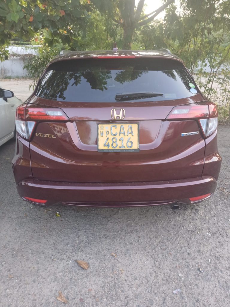 Rear — Honda Vizell