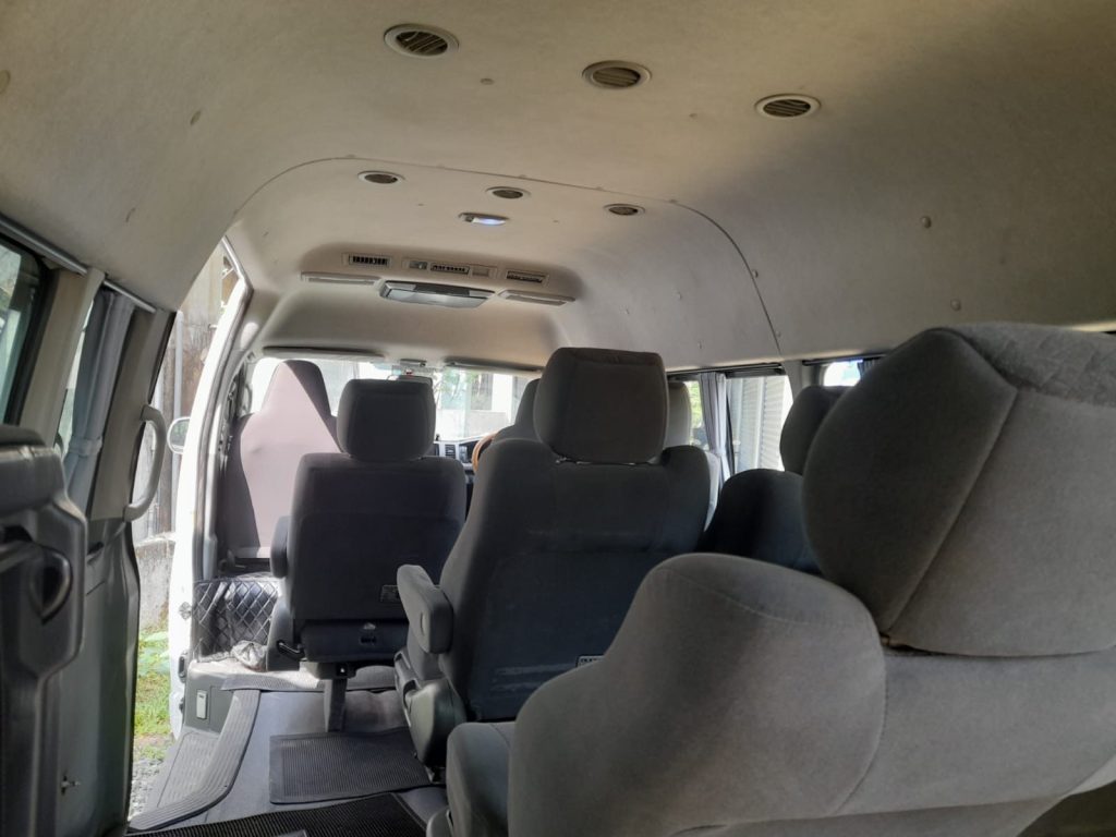 Passenger cabin — Toyota HiAce