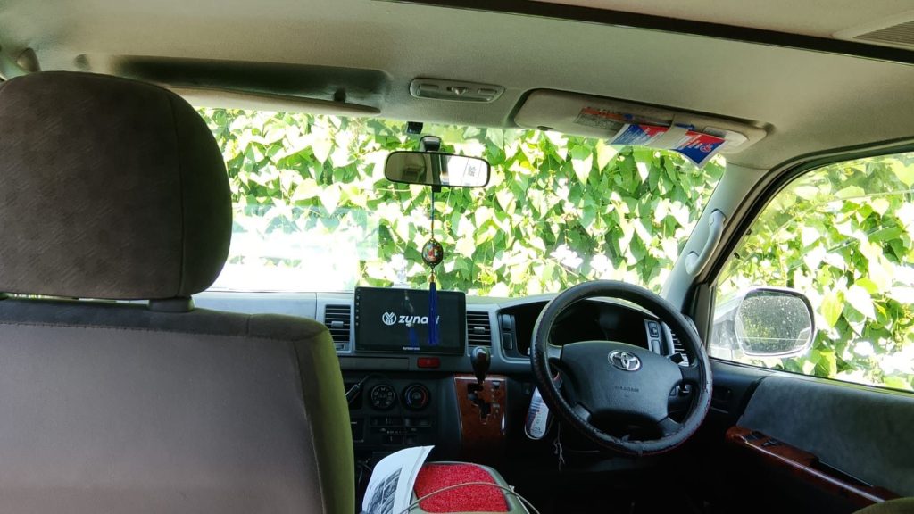 Dashboard — Toyota Van