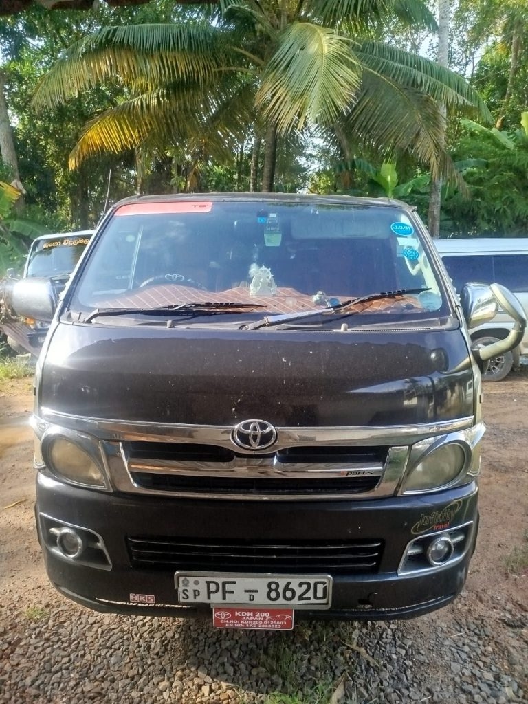 Front — Toyota Van