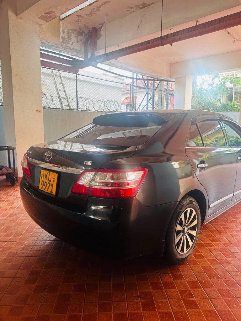 Boot / luggage area — Toyota Premio