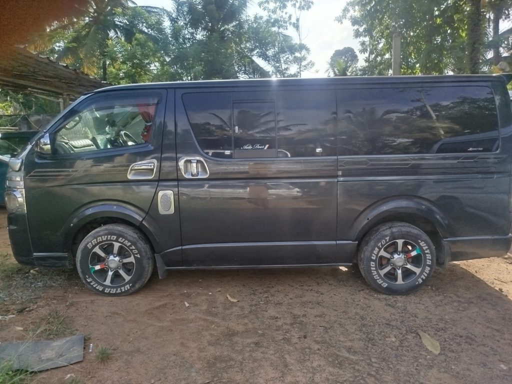 Left side — Toyota Van