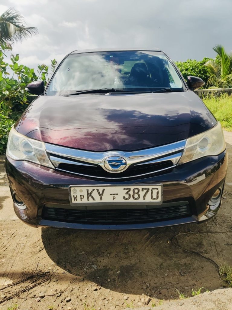 Front — Toyota Axio