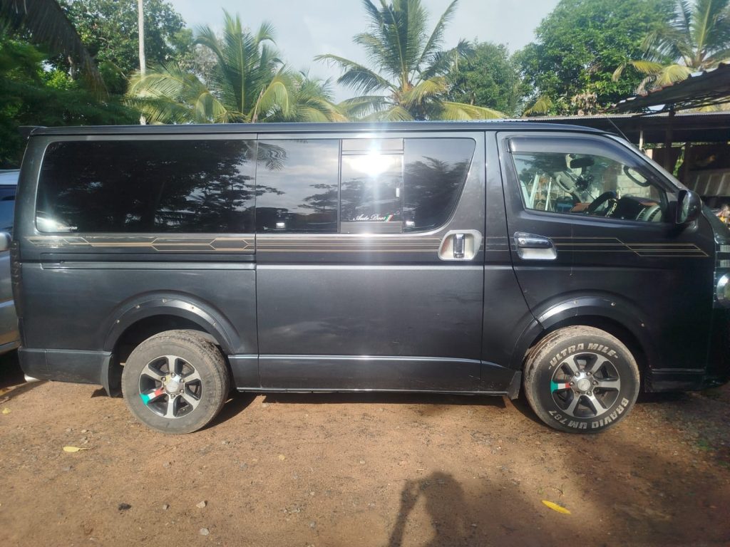 Right side — Toyota Van