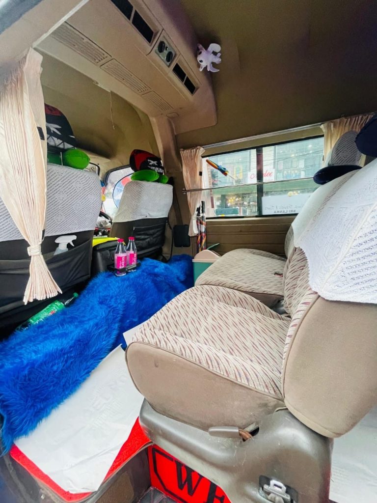 Interior left — Nissan QD32 superlong