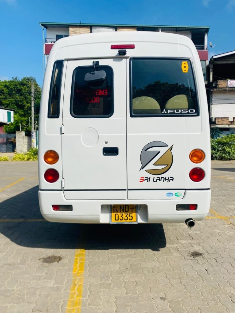 Boot / luggage area — Mitsubishi Rosa