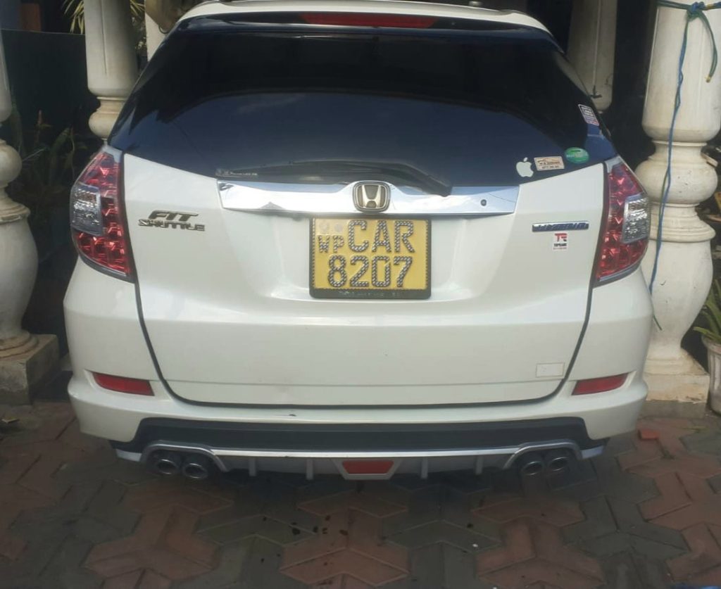 Rear — Honda Fit