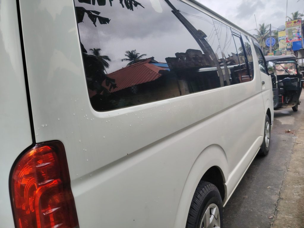 Left side — Toyota Hiace