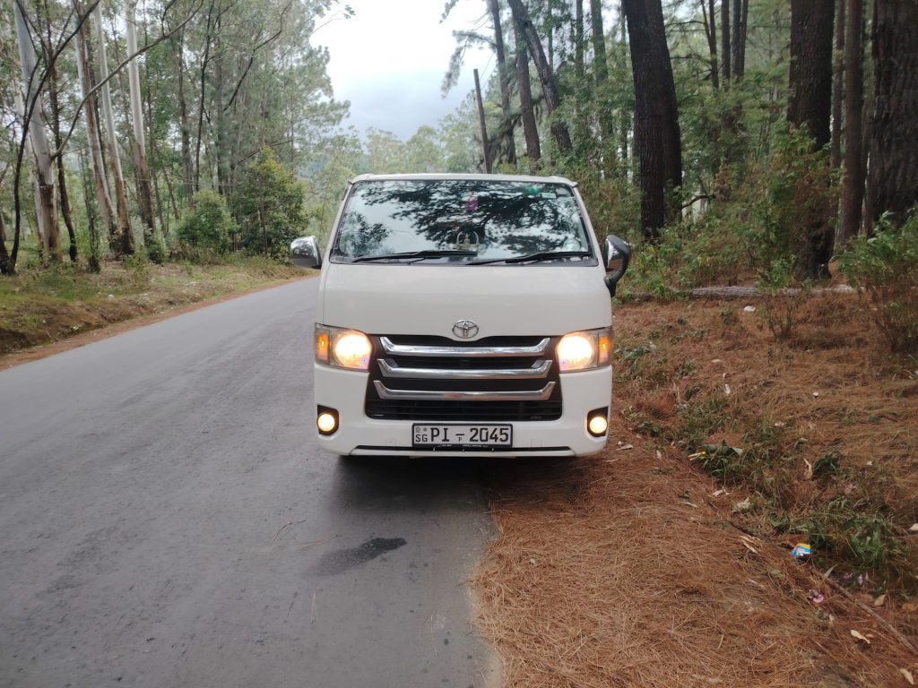 Front — Toyota Hiace