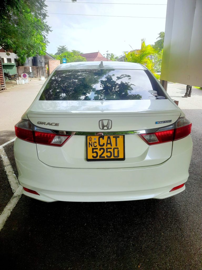 Rear — Honda Grace