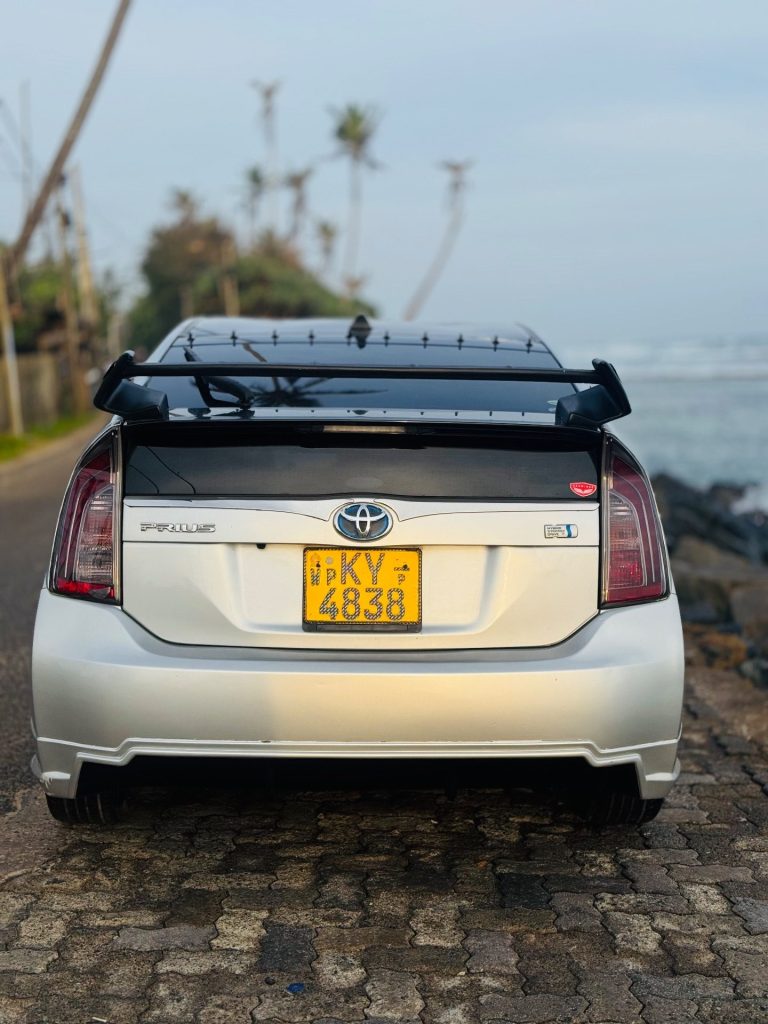 Rear — Toyota Prius