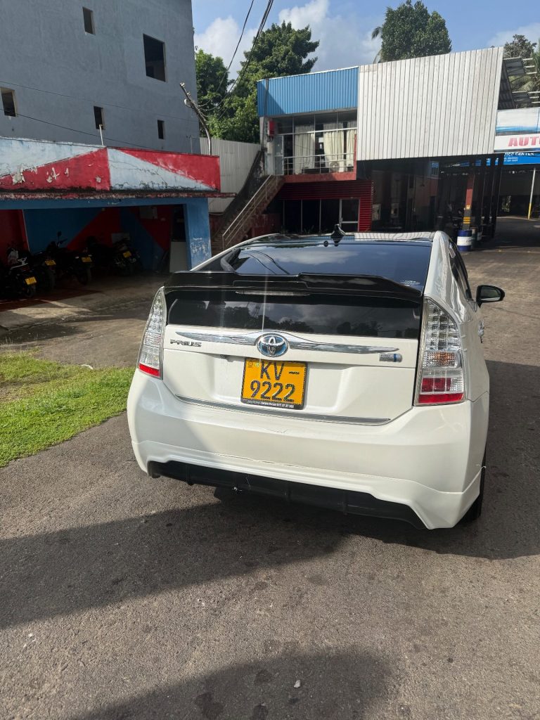 Rear — Toyota Prius