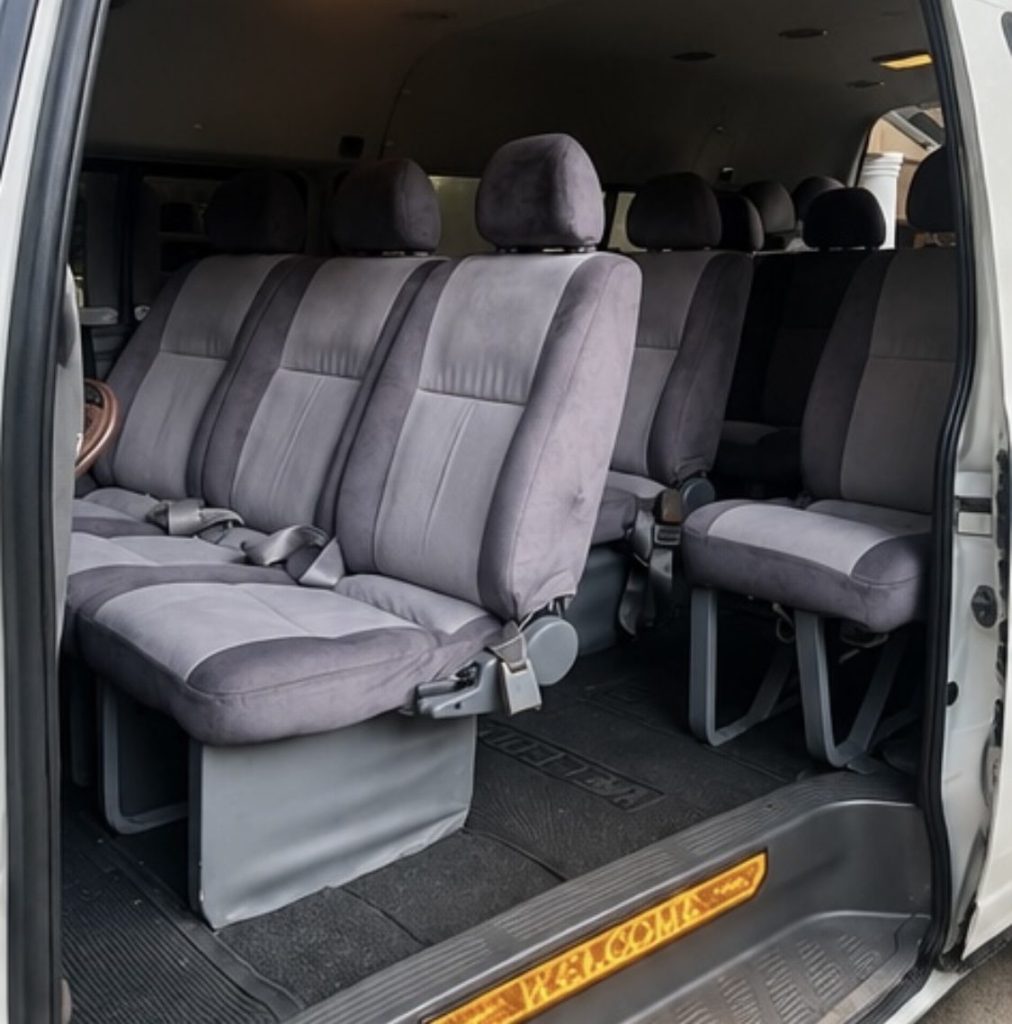 Interior left — Toyota KDH highroof