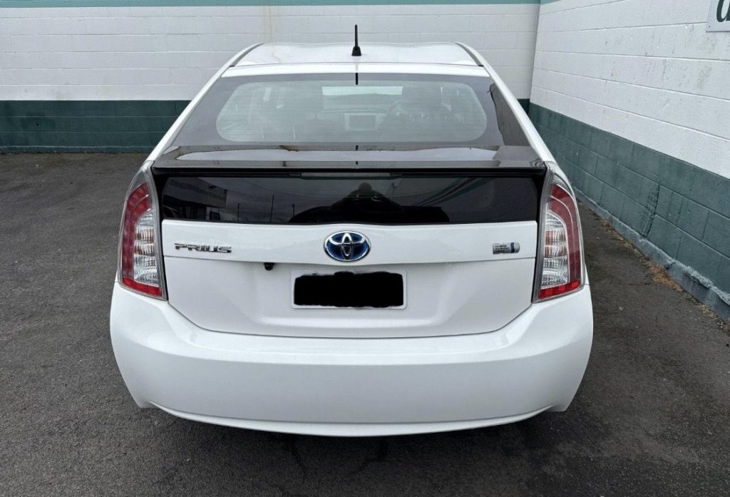 Rear — Toyota Prius