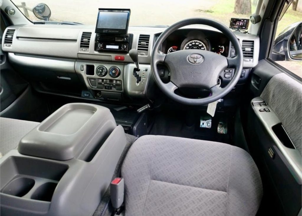 Passenger cabin — Toyota KDH highroof