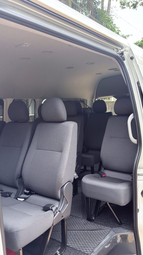 Interior left — Toyota KDH HI ROOF