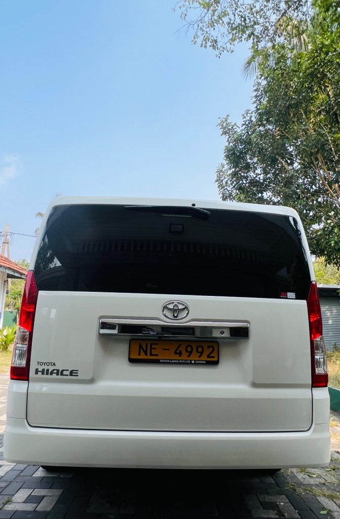 Rear — Toyota Hiace GDH301