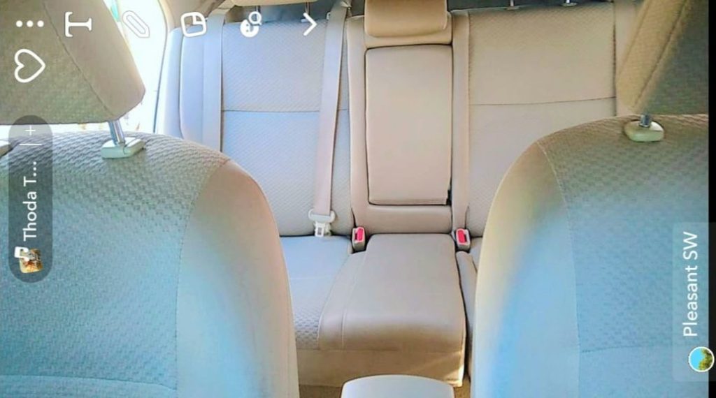 Passenger cabin — Toyota Premio