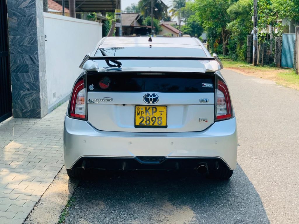 Rear — Toyota Prius