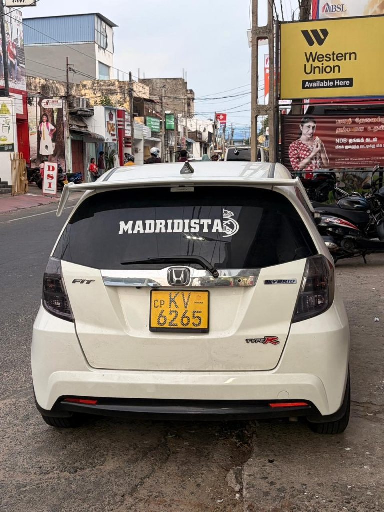 Rear — Honda Fit