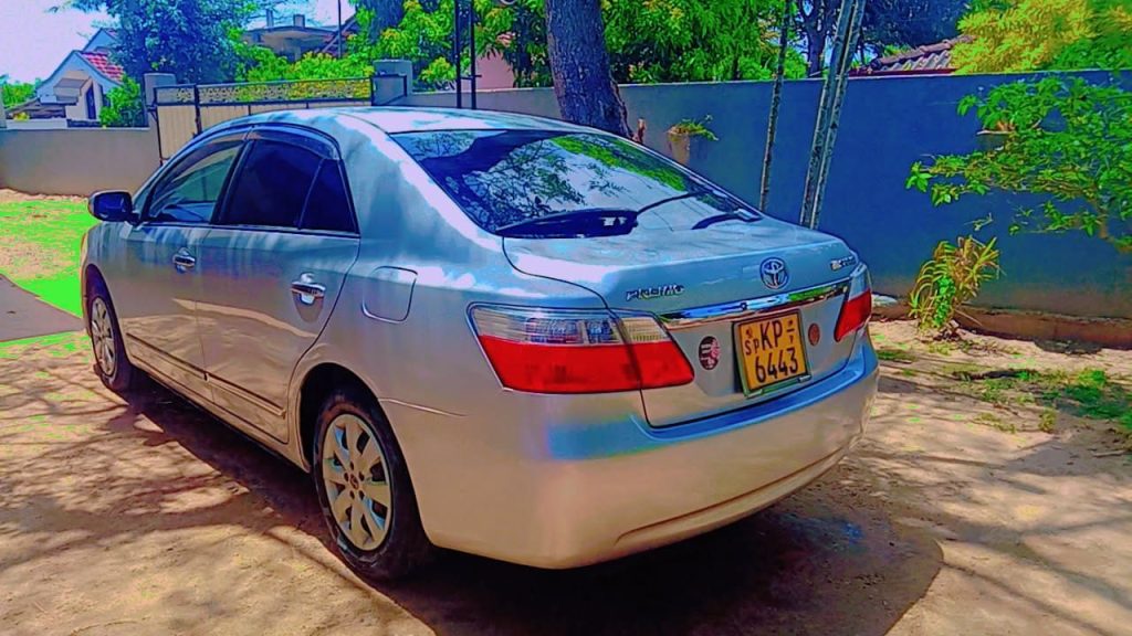 Rear — Toyota Premio