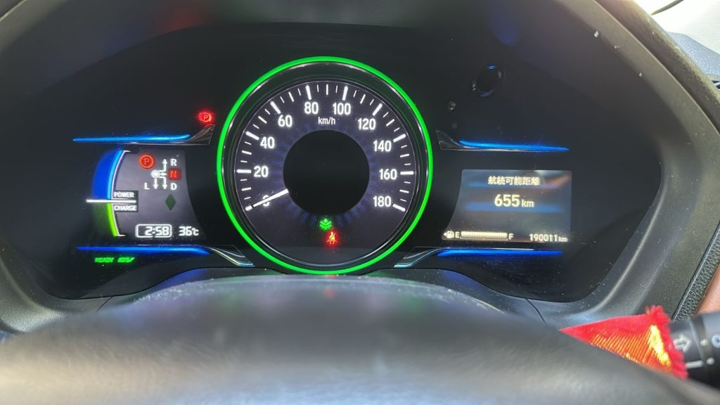 Dashboard — Honda VEZEL