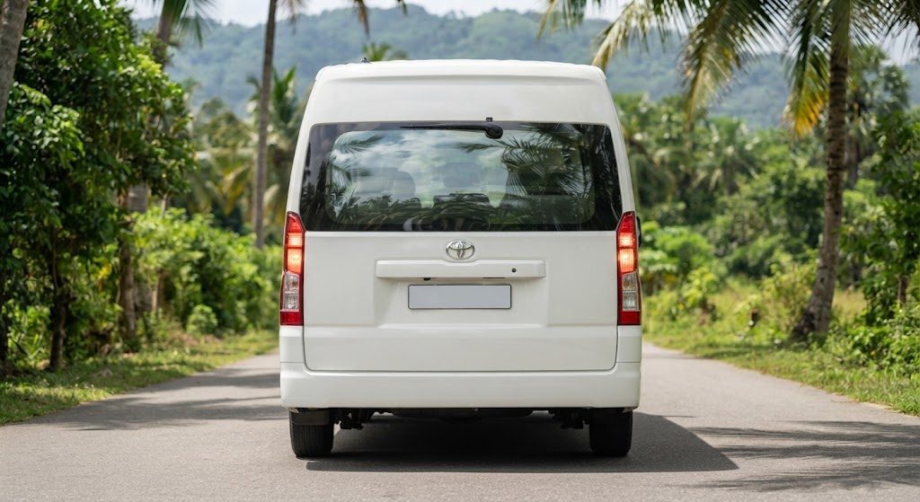 Rear — Toyota Hiace