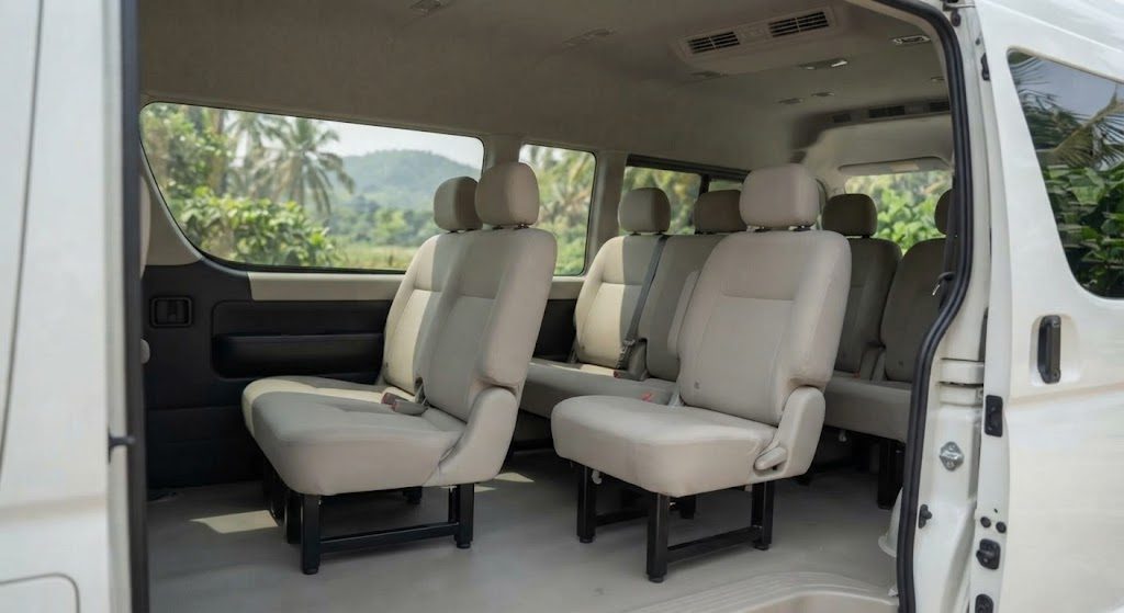 Interior left — Toyota Hiace