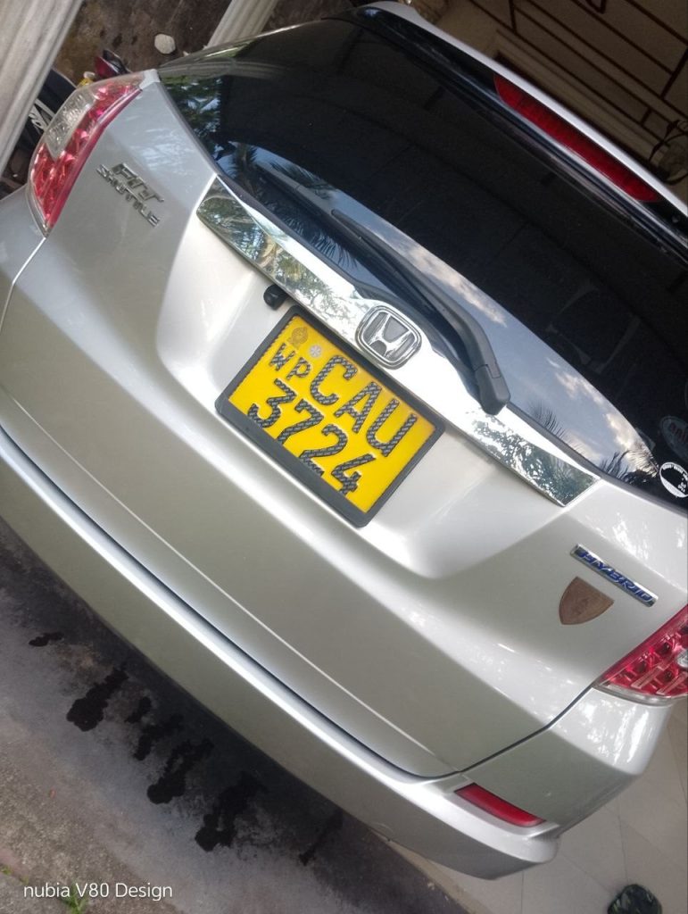 Rear — Honda Fit Shuttle