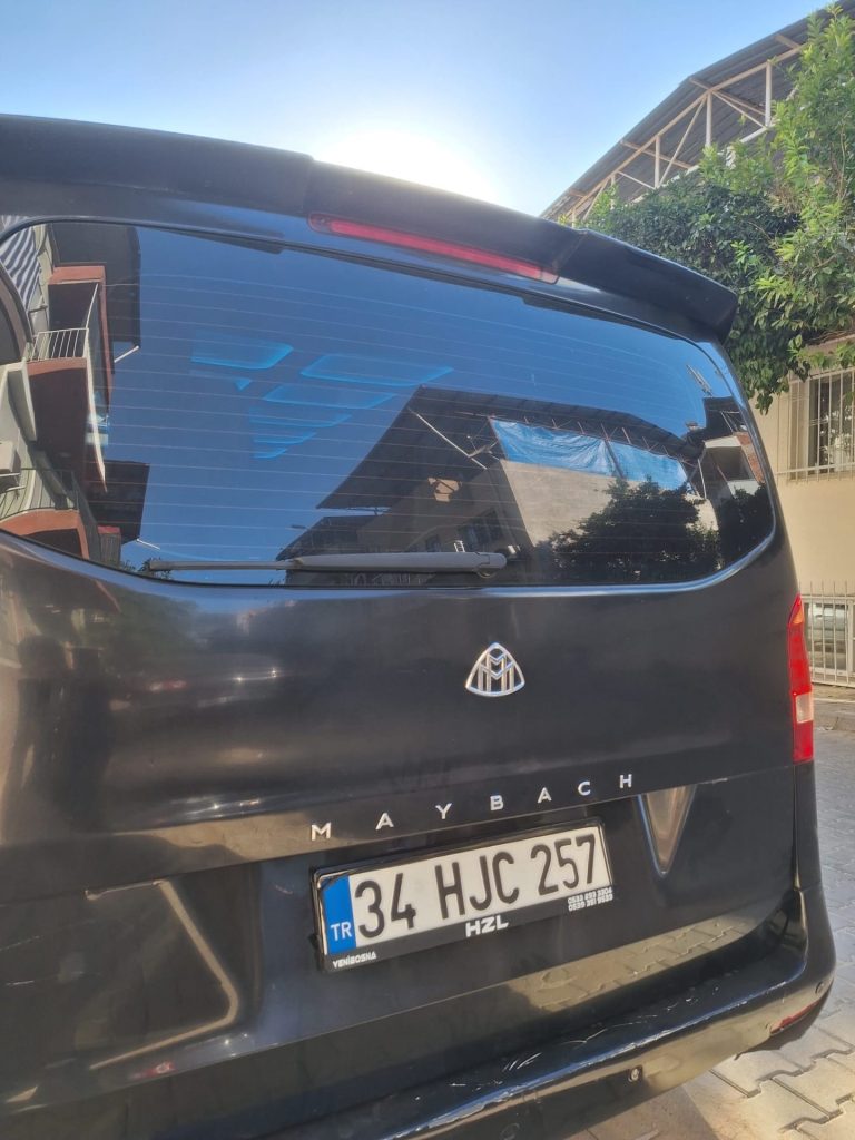 Rear — Mercedes-Benz Vito Tourer