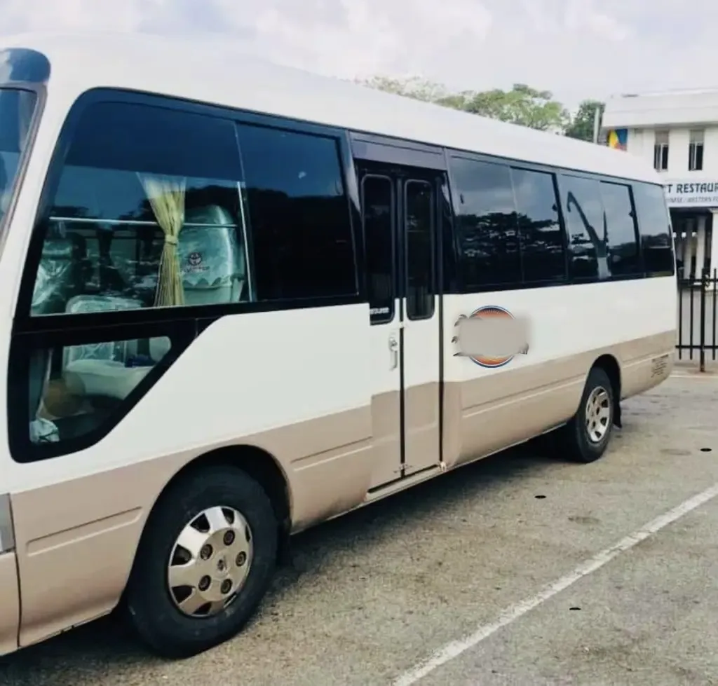 Right side — Toyota Mini bus