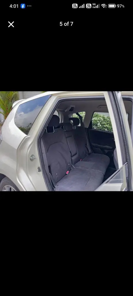Passenger cabin — Honda Fit gp1