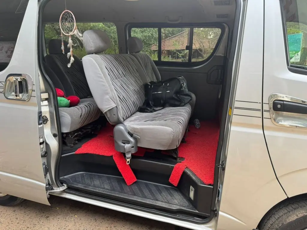 Interior left — Toyota HiAce