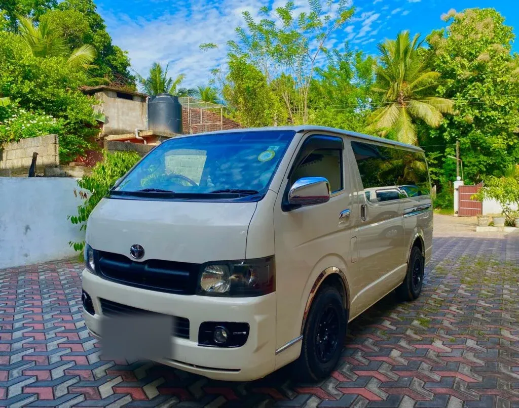 Left side — Toyota Mini van