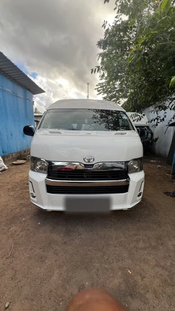 Front — Toyota Hiace