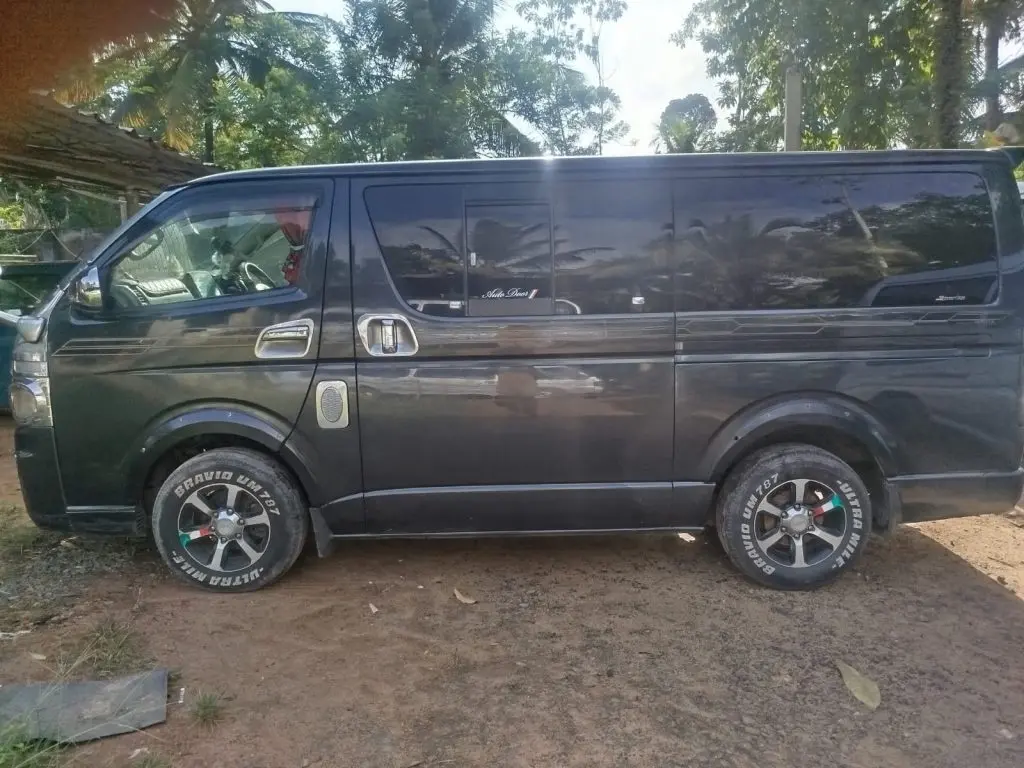 Left side — Toyota Van