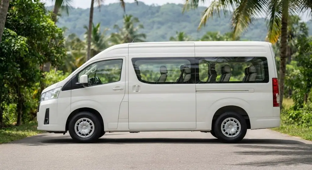 Left side — Toyota Hiace