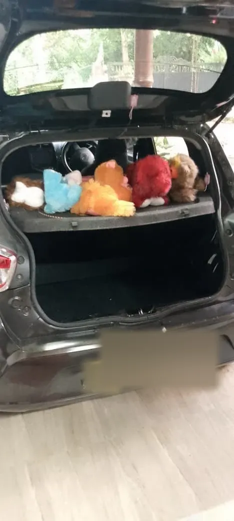 Boot / luggage area — RENAULT KWID