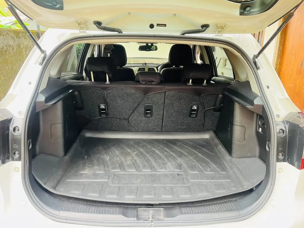 Boot / luggage area — Suzuki S cross