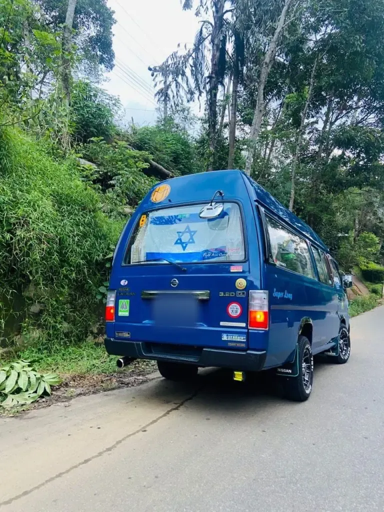 Rear — Nissan QD32 superlong