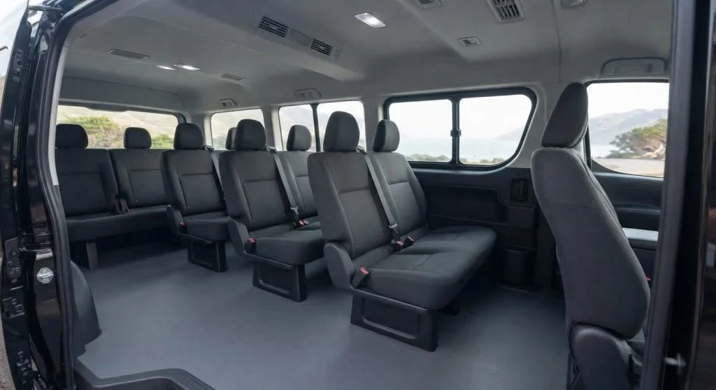 Interior left — Toyota Hiace