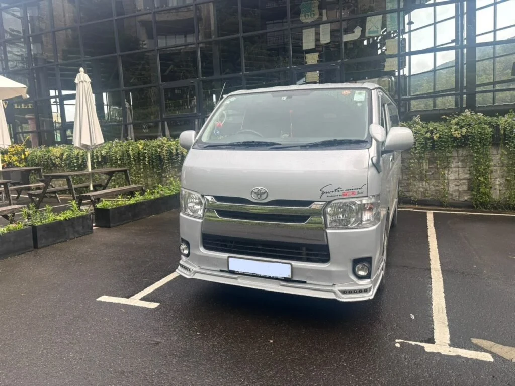 Front — Toyota Hiace