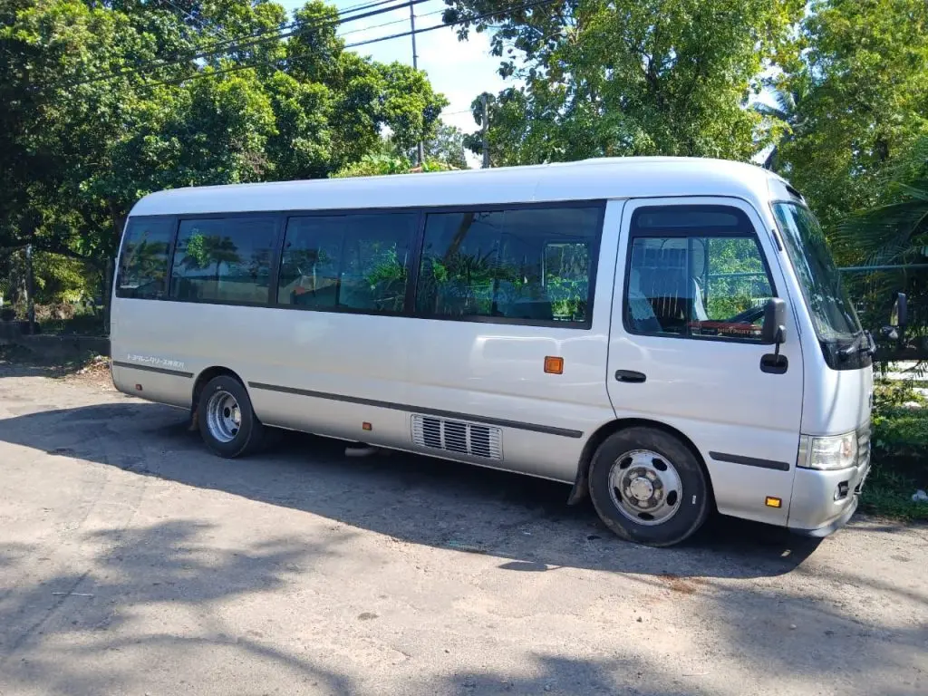 Left side — Toyota Bus
