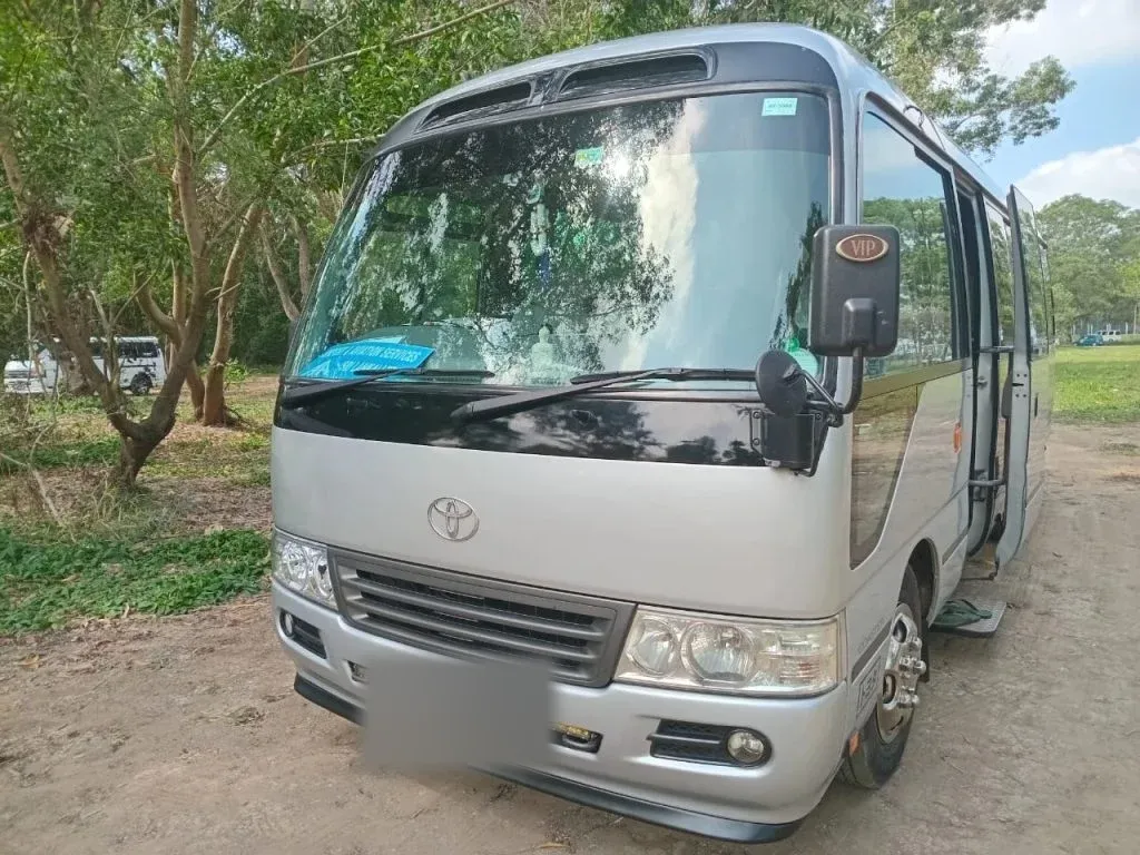 Front — Toyota Bus