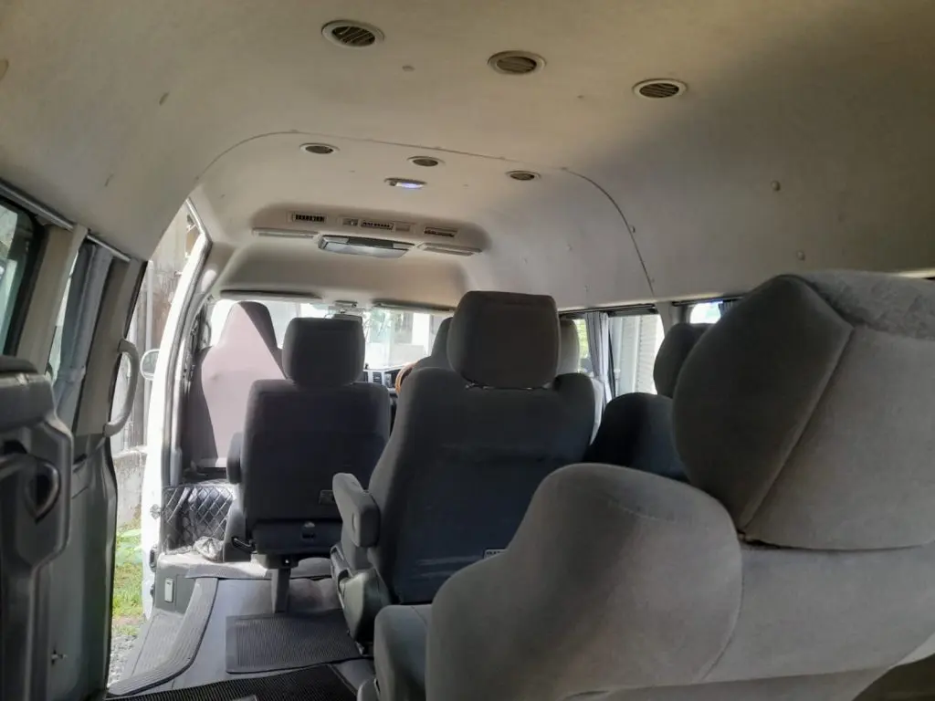 Passenger cabin — Toyota HiAce