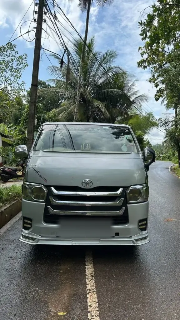 Rear — Toyota KDH