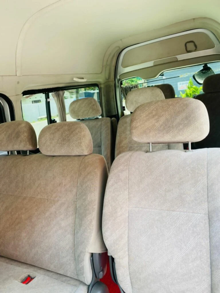 Interior left — Toyota Van