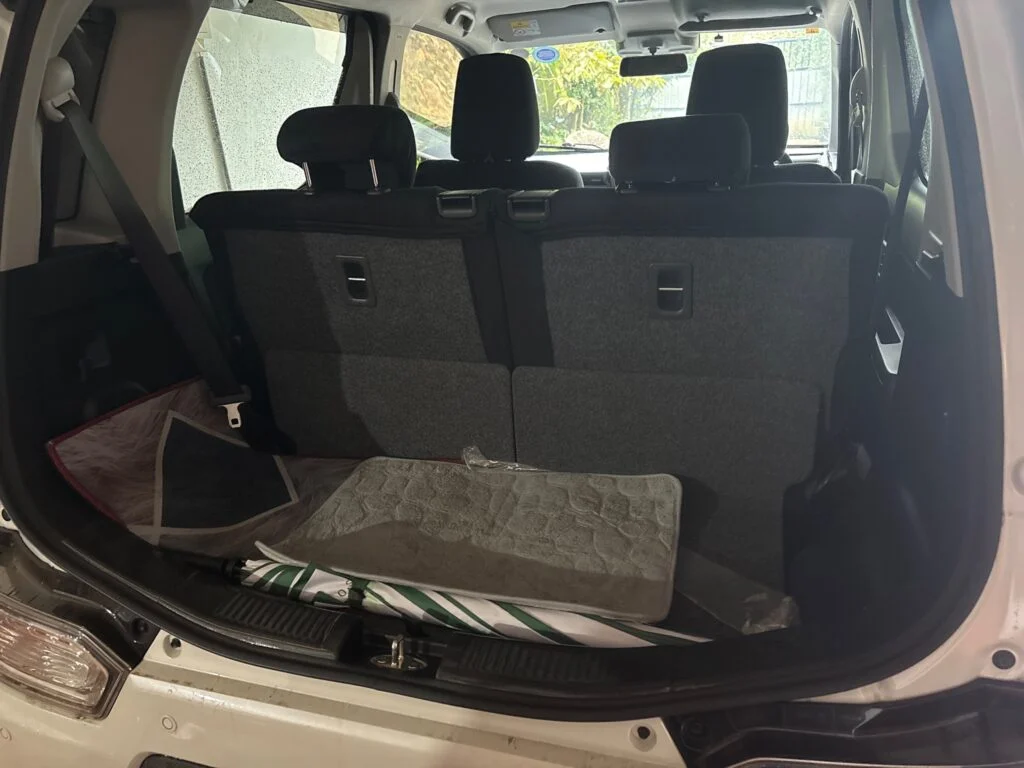 Boot / luggage area — Suzuki MH95S